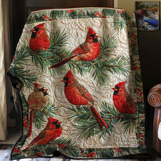 Cardinal Bird WJ2906004CL Quilt