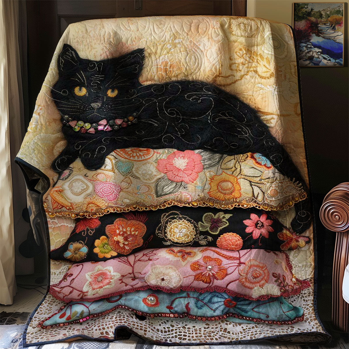 Black Cat WWJ2007005CL Quilt