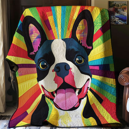 Cheerful Bulldog WJ2003012CL Quilt
