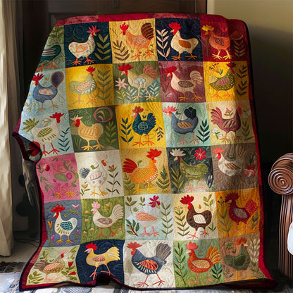 Chicken WJ0306007CL Quilt