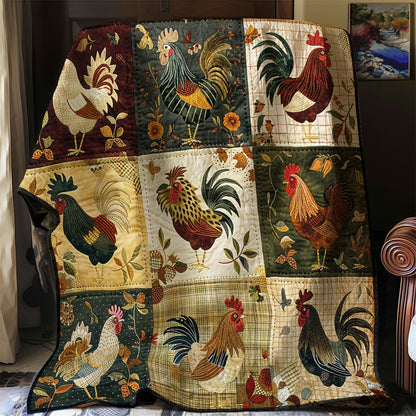 Chicken WJ0407007CL Quilt