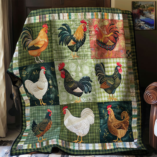 Chicken WJ0407008CL Quilt