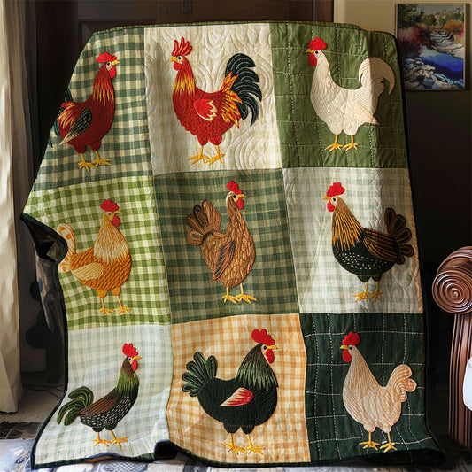 Chicken WJ0407009CL Quilt