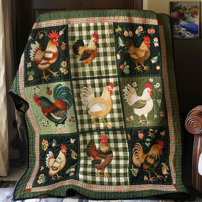 Chicken WJ0607011CL Quilt