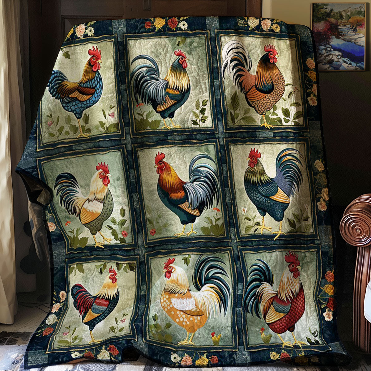 Chicken WJ0607012CL Quilt