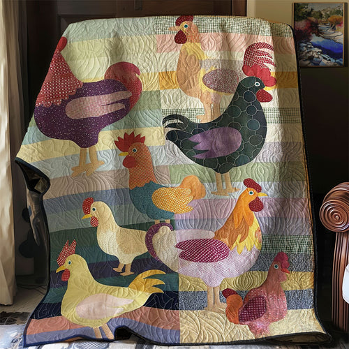 Chicken WJ1307005CL Quilt