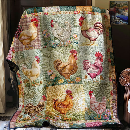 Chicken WJ1907013CL Quilt