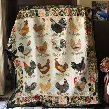 Chicken WJ1907014CL Quilt