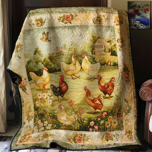 Chicken WJ1907015CL Quilt