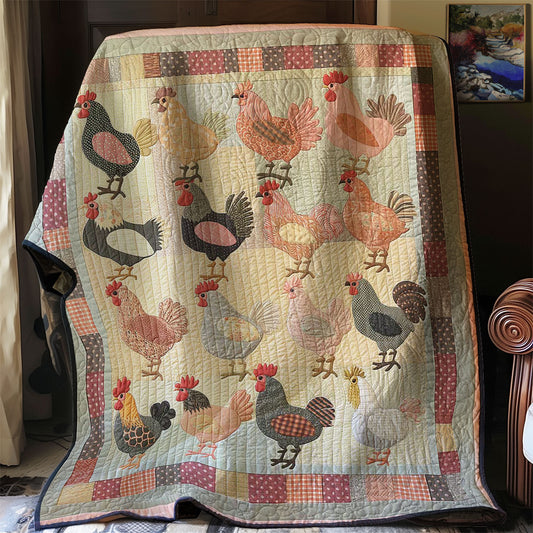 Chicken WJ2007008CL Quilt