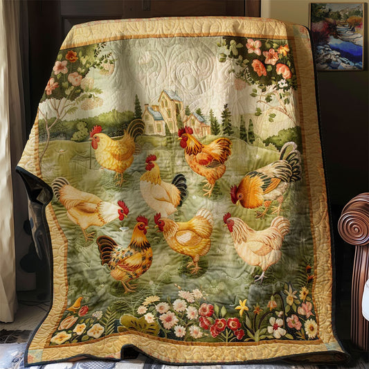 Chicken WJ2007009CL Quilt