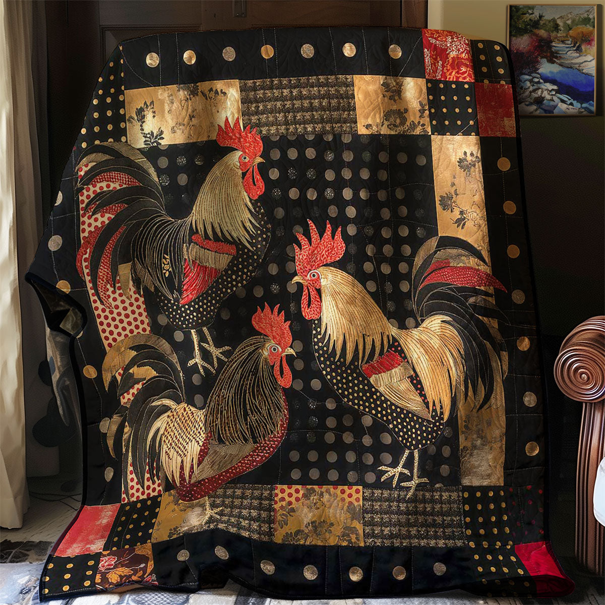 Chicken WJ2207021CL Quilt