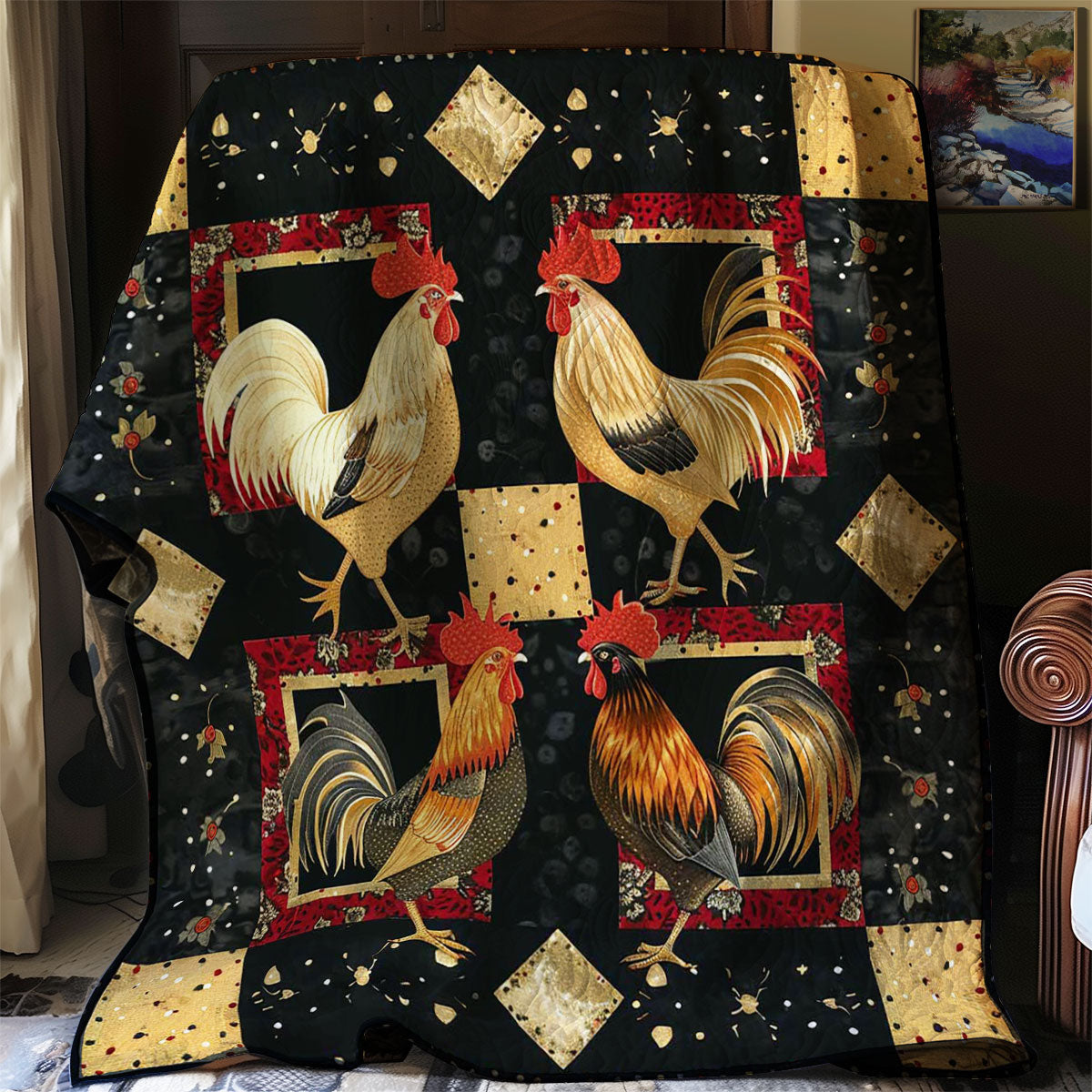 Chicken WJ2207022CL Quilt