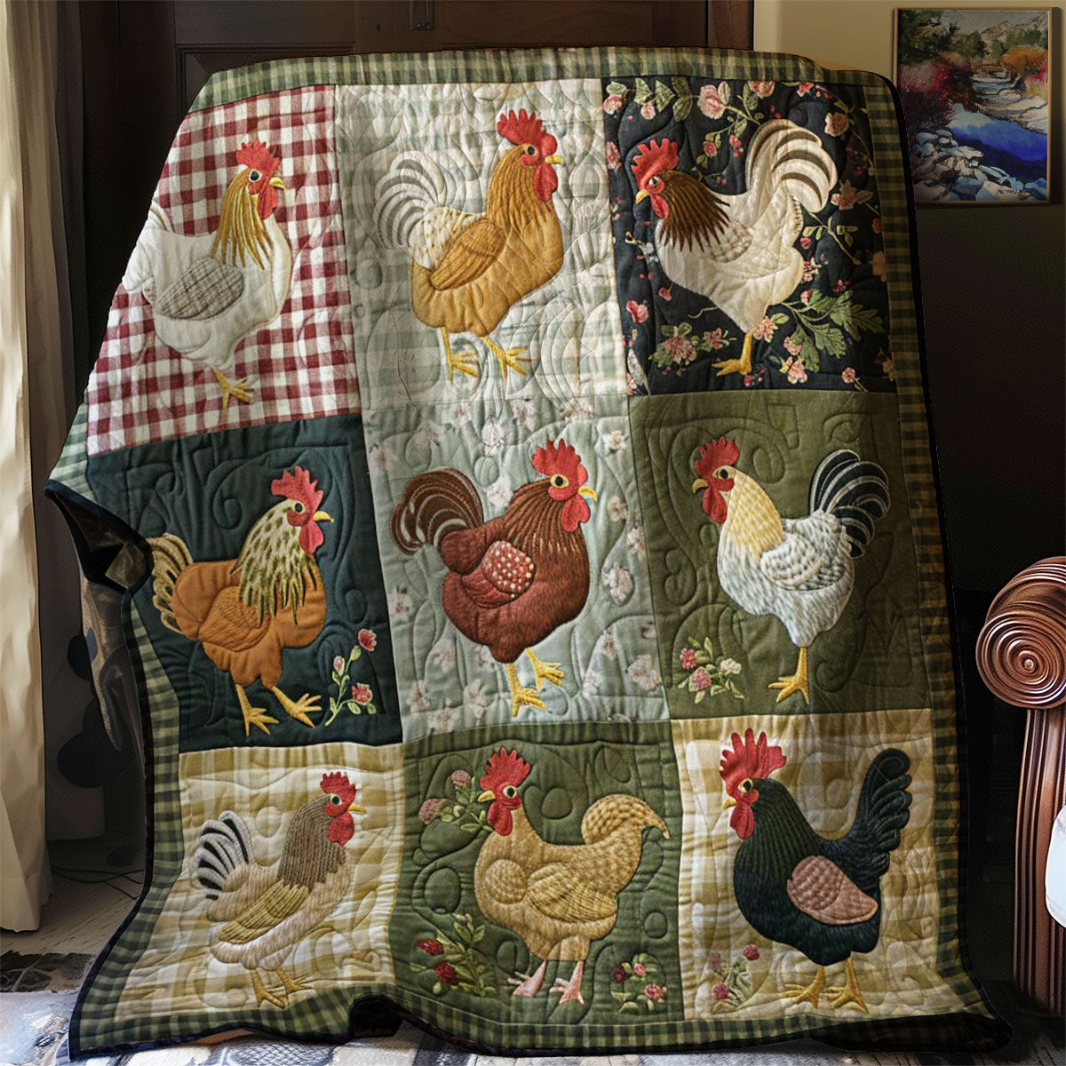 Chicken WJ2506004CL Quilt