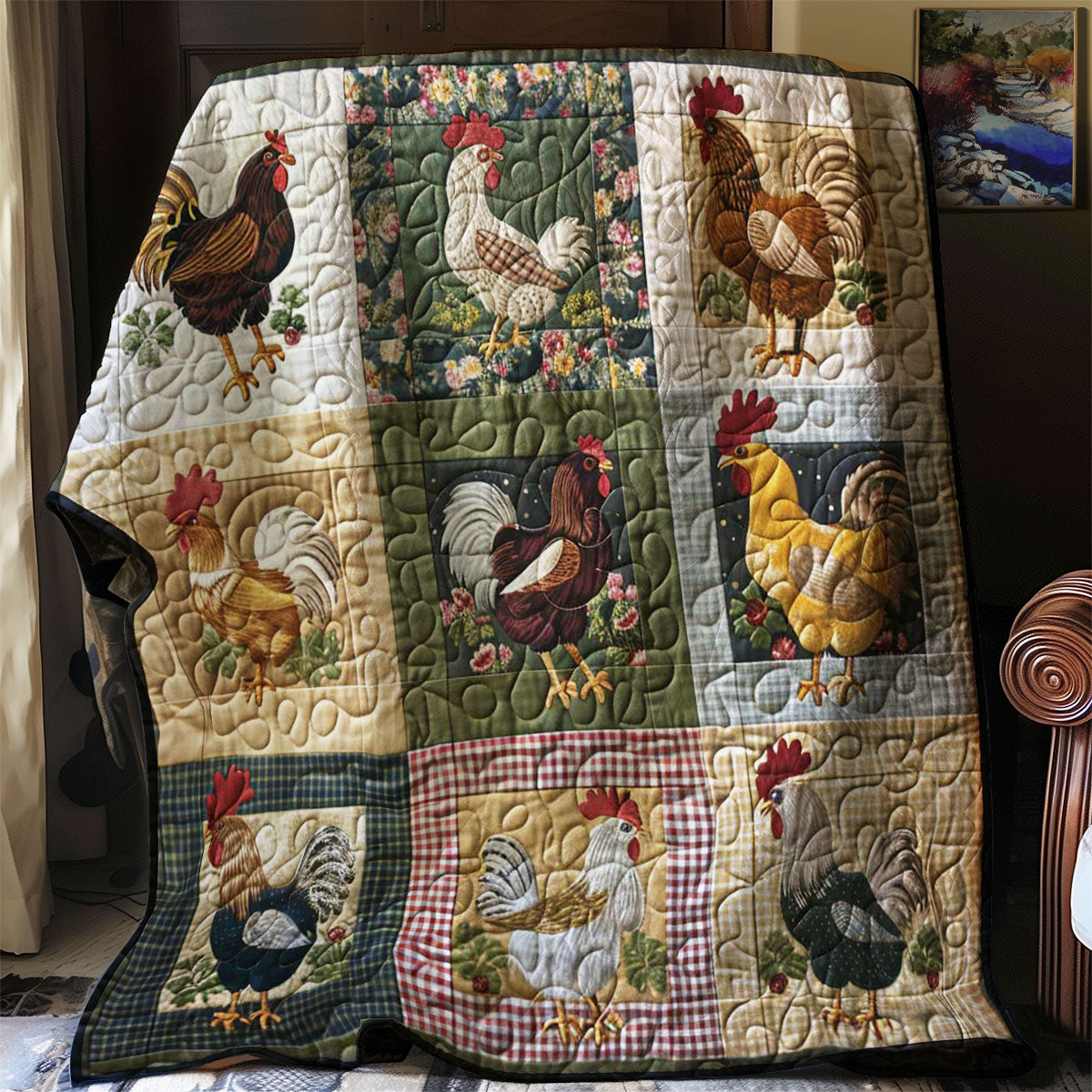 Chicken WJ2706011CL Quilt