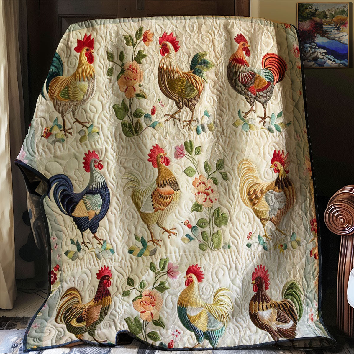 Chicken WJ2806004CL Quilt