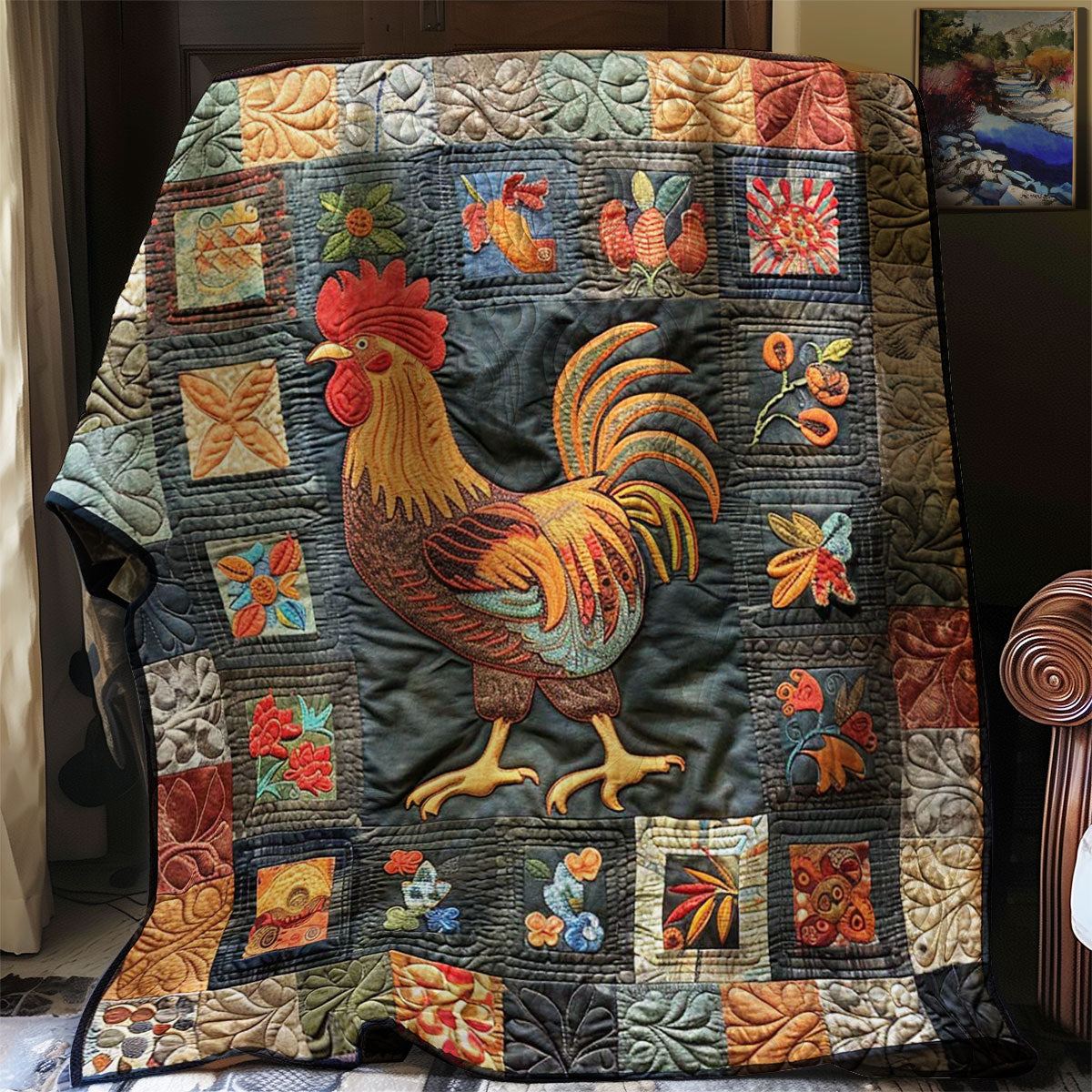 Chicken WJ2806006CL Quilt