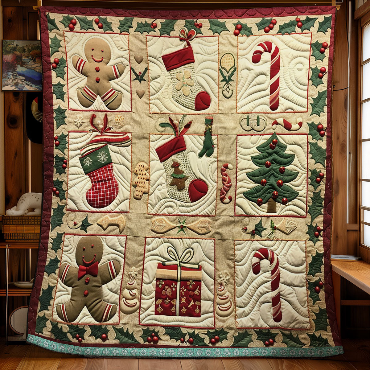 Christmas Gift WN1709015CL Quilt