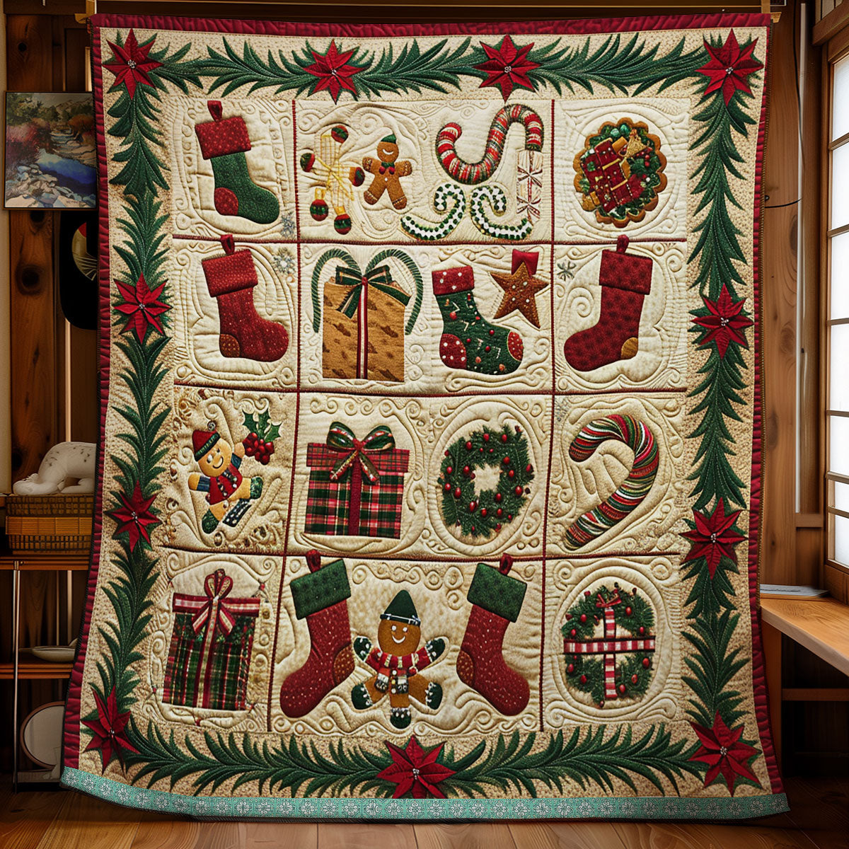 Christmas Gift WN1709016CL Quilt