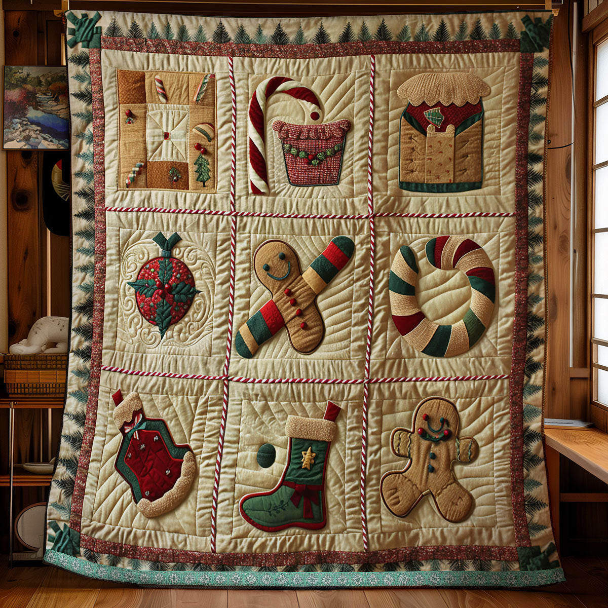 Christmas Gift WN1709017CL Quilt