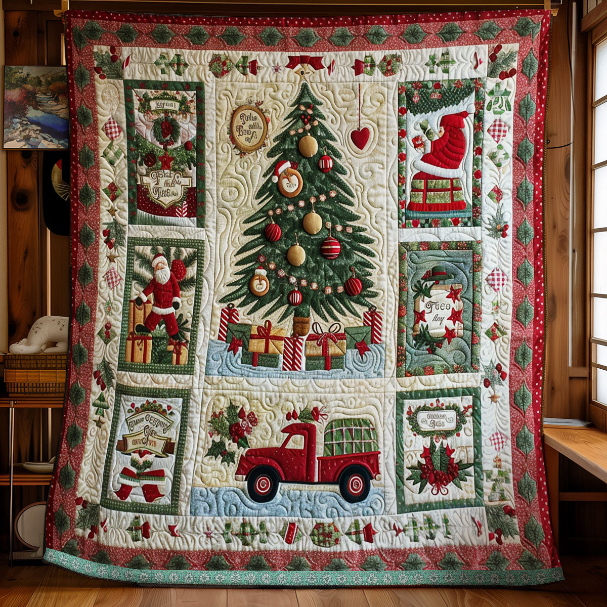 Christmas Joy WN1709023CL Quilt