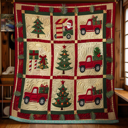 Christmas Red Truck WN1709021CL Quilt