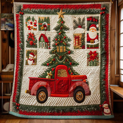 Christmas Red Truck WN1709024CL Quilt