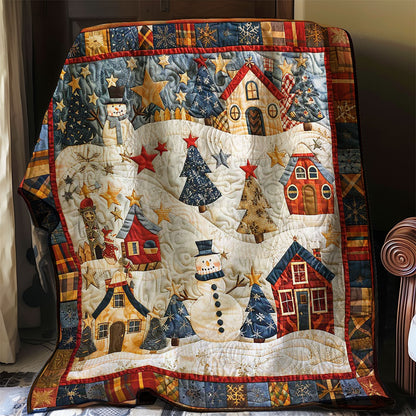 Christmas Snowman WJ1906012CL Quilt