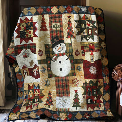 Christmas Snowman WJ2006009CL Quilt