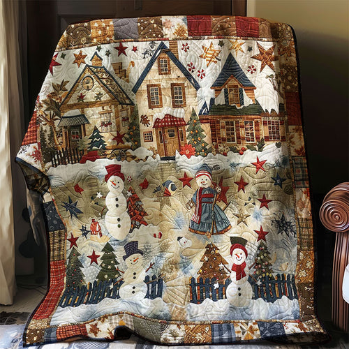 Christmas Snowmen WJ1906013CL Quilt