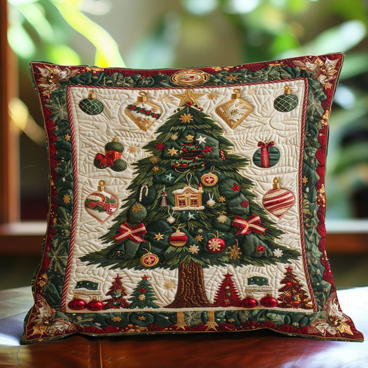 Christmas Tree WJ0609031CL Quilt Pillow Case