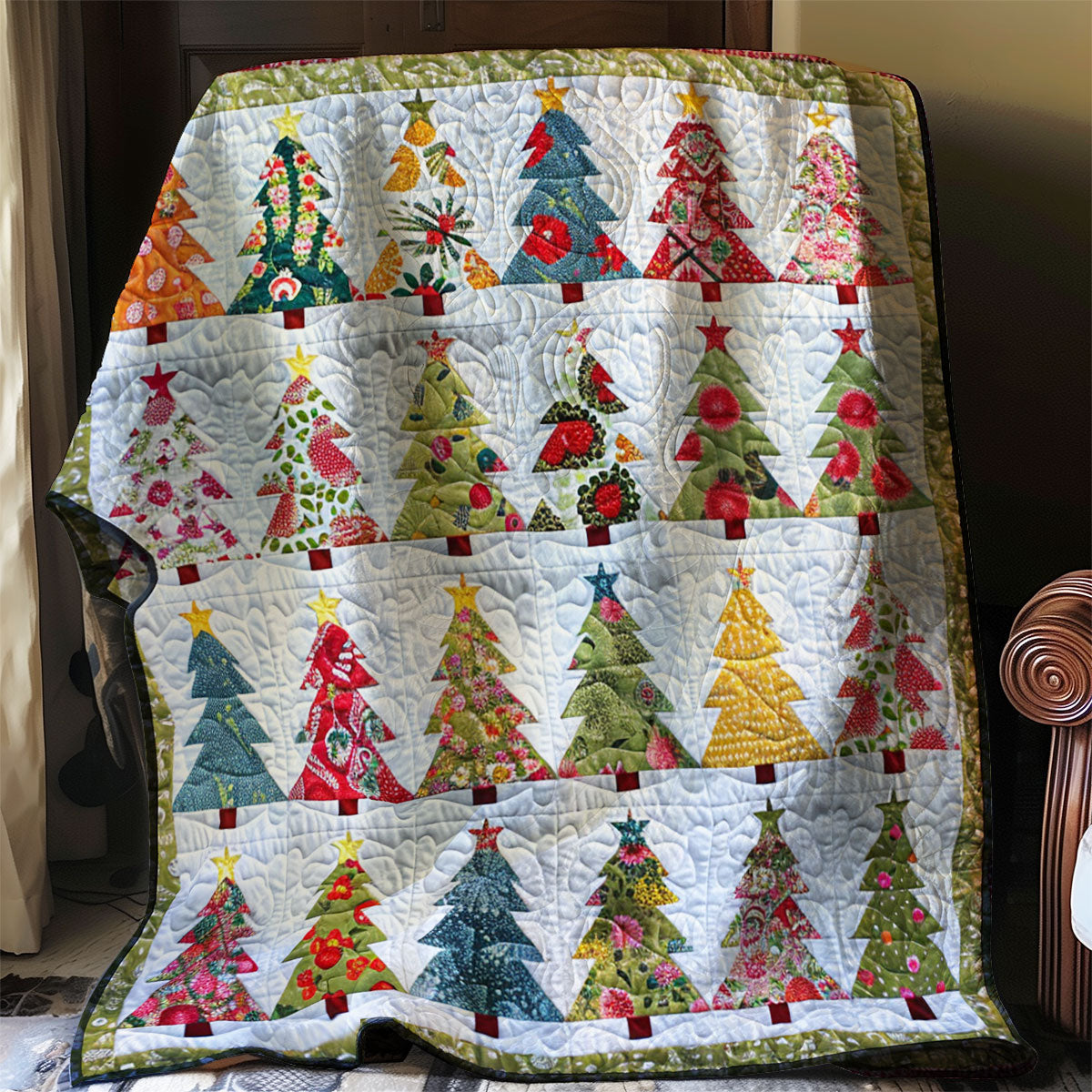 Christmas Tree WJ1006006CL Quilt