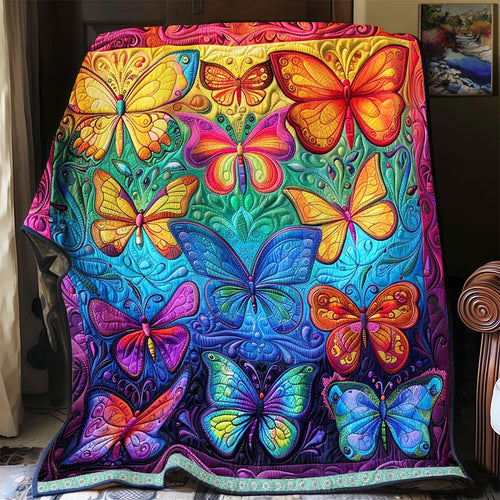 Colorful Butterflies WJ2908002CL Quilt