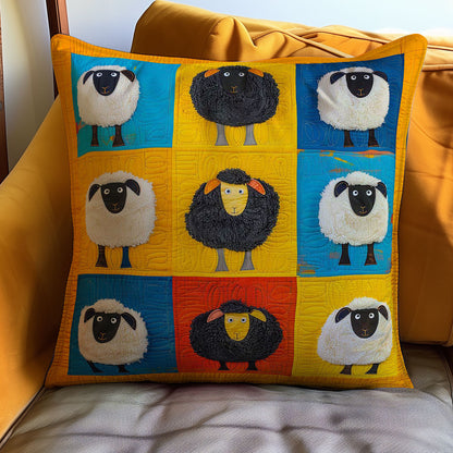 Colorful Sheep WJ1608036CL Quilt Pillow Case