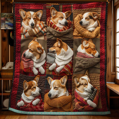 Corgi Snuggle WN1209002CL Quilt