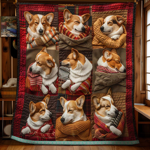 Corgi Snuggle WN1209002CL Quilt