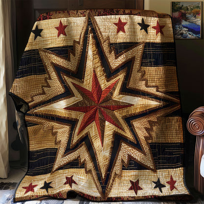 Cowboy Inspired Star WJ0107005CL Quilt