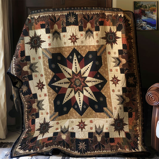 Cowboy Inspired Star WJ1007004CL Quilt