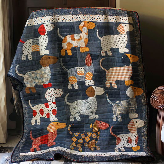 Dachshunds WJ1706011CL Quilt