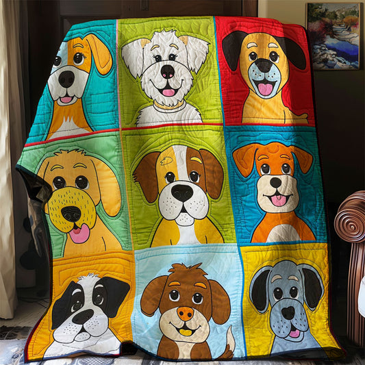 Dogs WJ1007008CL Quilt