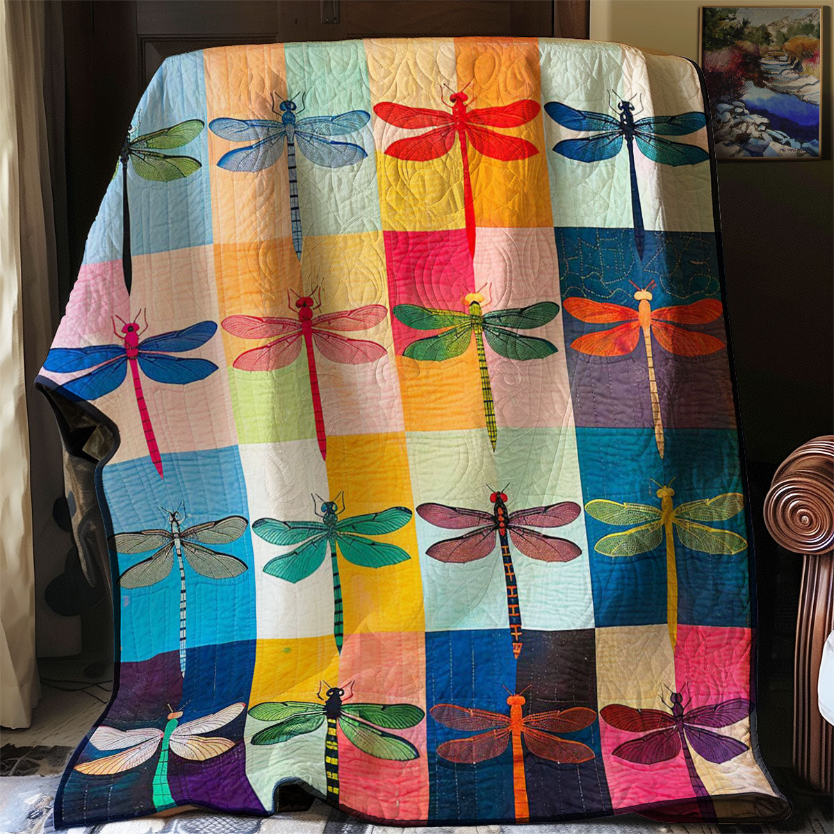 Dragonflies WJ0107011CL Quilt