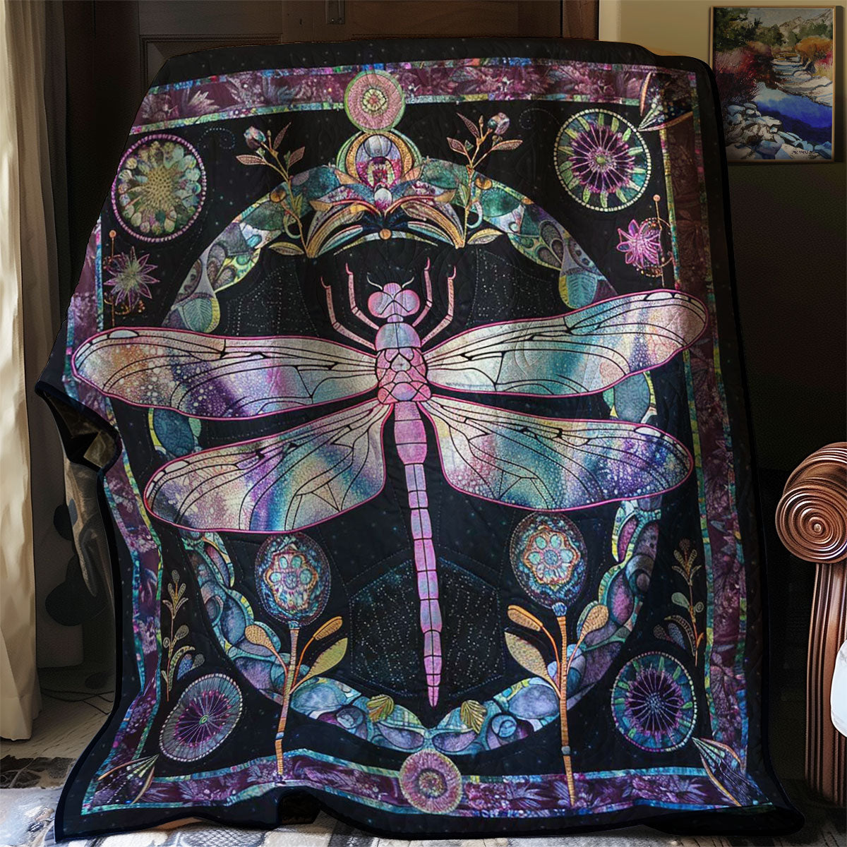 Dragonfly WJ2406008CL Quilt