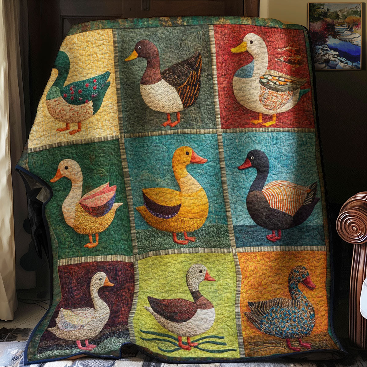 Duck WJ1008018CL Quilt