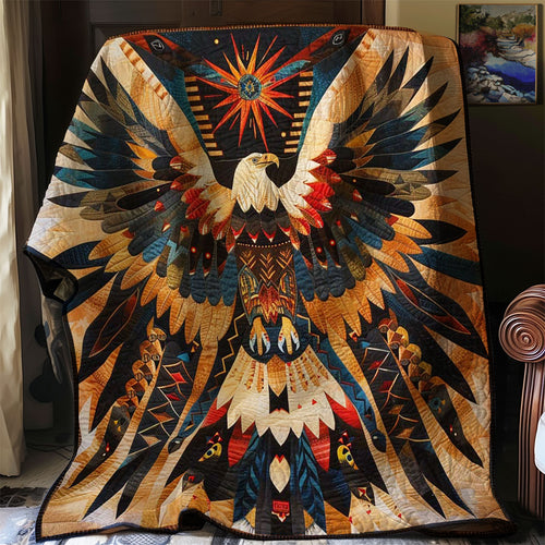 Eagle Native American WJ0407023CL Quilt