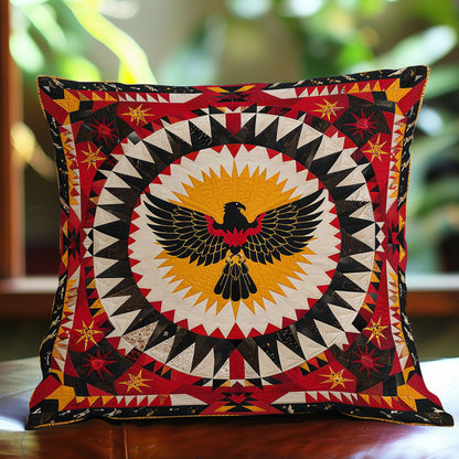 Eagle Native American WJ0909032CL Quilt Pillow Case