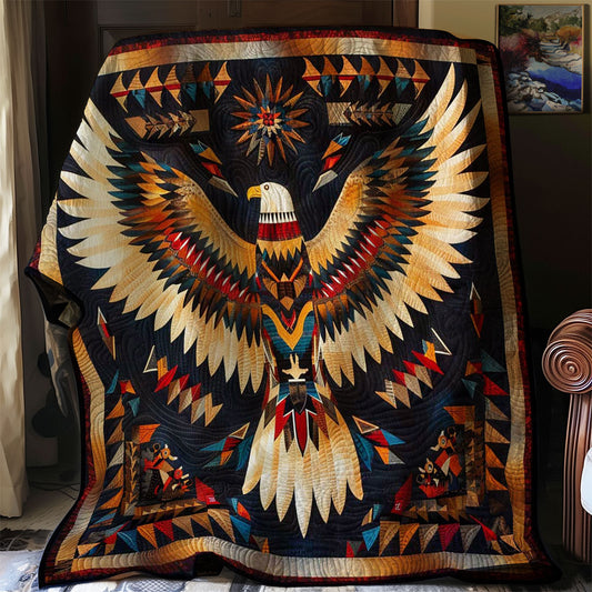 Eagle Native American WJ1007024CL Quilt