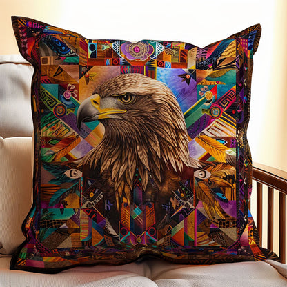 Eagle Native American WJ1607024CL Quilt Pillow Case