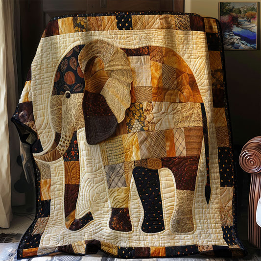 Elephant Native American WJ1607008CL Quilt