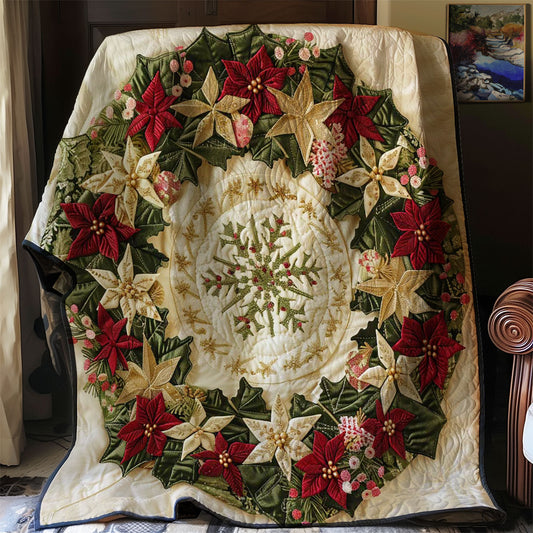 Evergreen Wreath WJ0807010CL Quilt