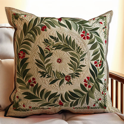 Evergreen Wreath WJ0807029CL Quilt Pillow Case